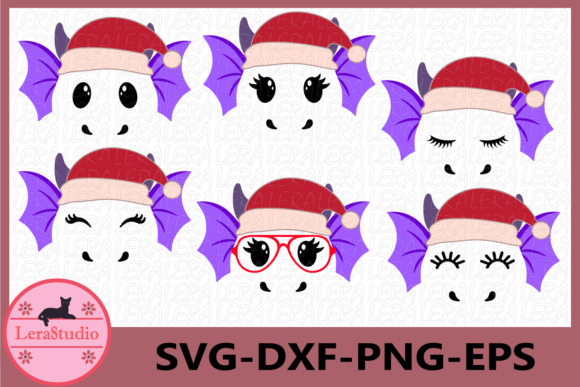 Dragon Christmas Illustrations