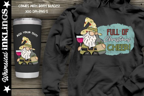 Full of Christmas Cheer Illustrations for Digital Selling