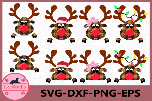 Little Deer Christmas Illustrations