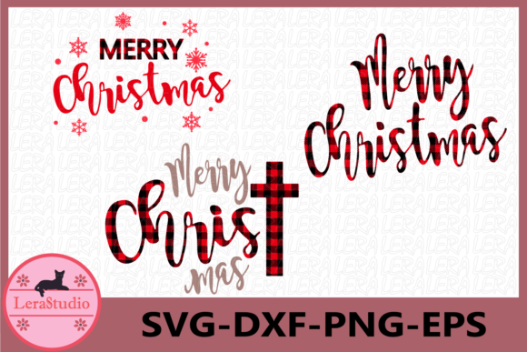 Merry Christmas Buffalo Plaid