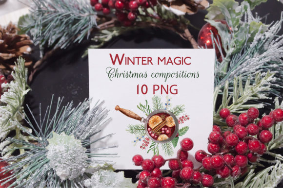 Winter Magic Illustrations for Crafting