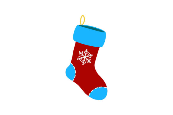Winter Socks for Christmas Illustrations